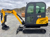 Mini pelle Fodit FT330 2025 2,5t 1h avec remorque et 3 godets.