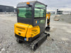 Mini pelle Fodit FT330 2025 2,5t 1h avec remorque et 3 godets.