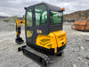 Mini pelle Fodit FT330 2025 2,5t 1h avec remorque et 3 godets.